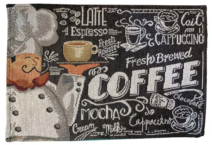 Prostírání gobelín Coffee Bar 33x50 cm č.1