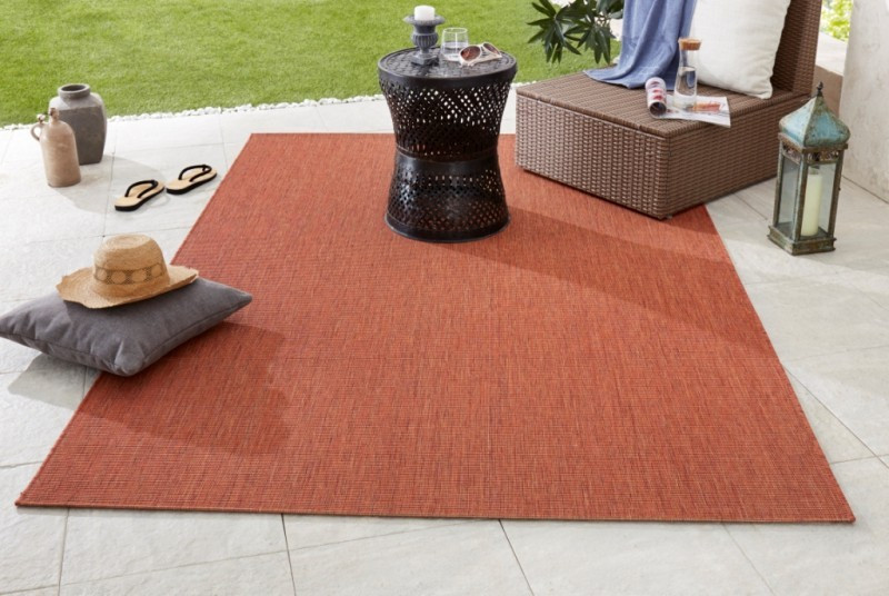 Kusový koberec Meadow 102725 terracotta – na ven i na doma č.2