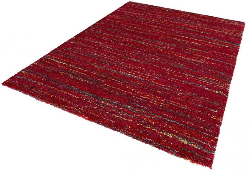 Kusový koberec Nomadic 102688 Meliert Rot č.3