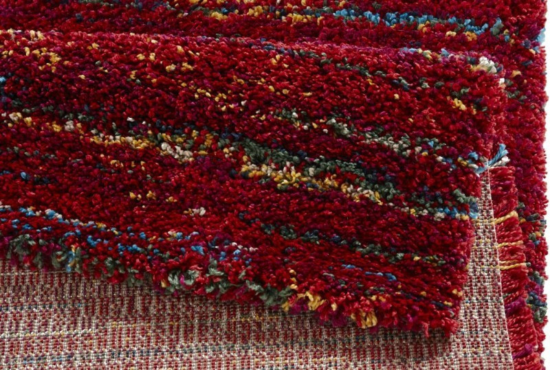 Kusový koberec Nomadic 102688 Meliert Rot č.4
