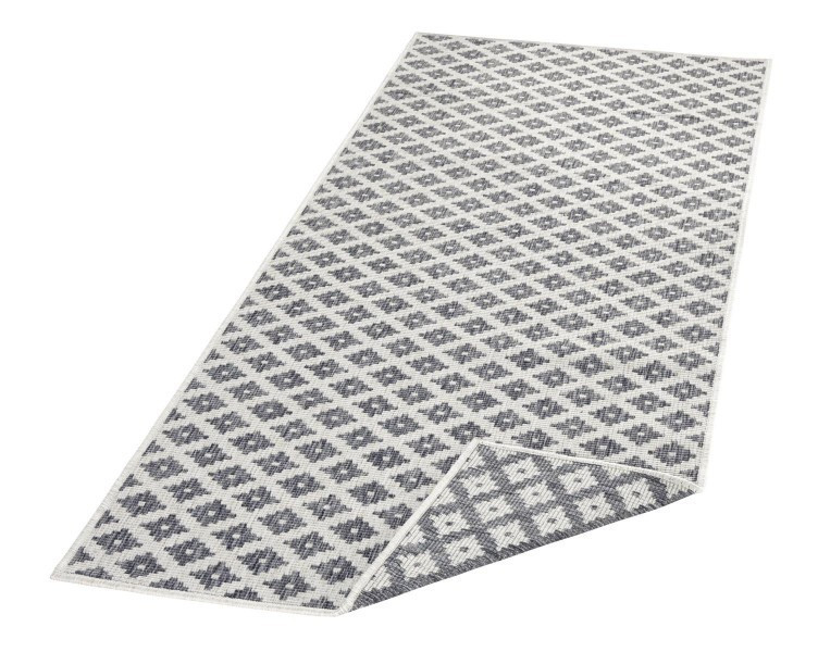 Kusový koberec Twin-Wendeteppiche 103126 grau creme – na ven i na doma č.7