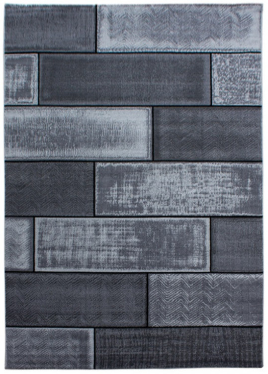 Kusový koberec Plus 8007 black č.1