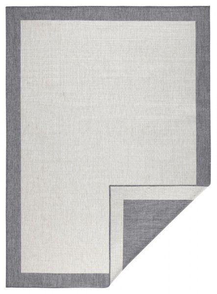 Kusový koberec Twin-Wendeteppiche 103108 creme grau – na ven i na doma č.4