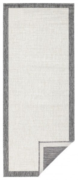 Kusový koberec Twin-Wendeteppiche 103108 creme grau – na ven i na doma č.5