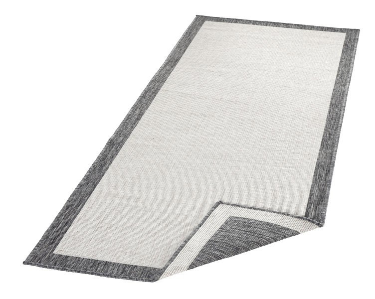 Kusový koberec Twin-Wendeteppiche 103108 creme grau – na ven i na doma č.7