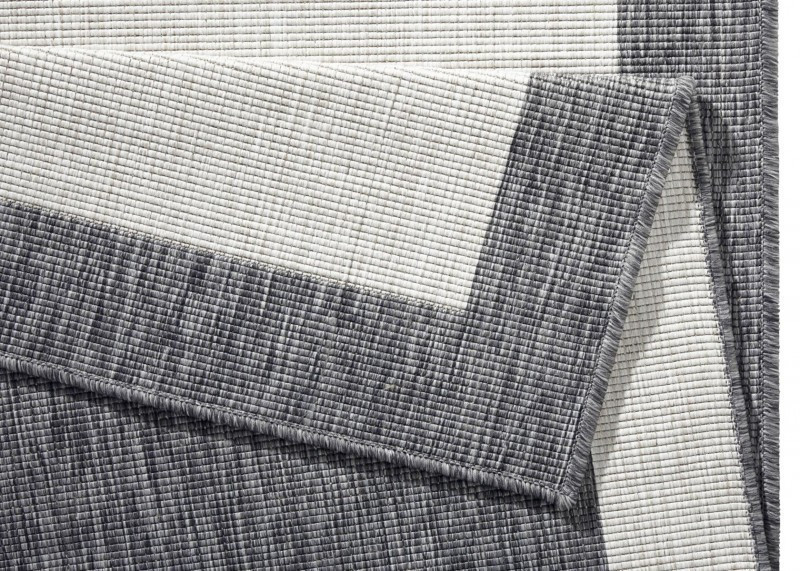 Kusový koberec Twin-Wendeteppiche 103108 creme grau – na ven i na doma č.8