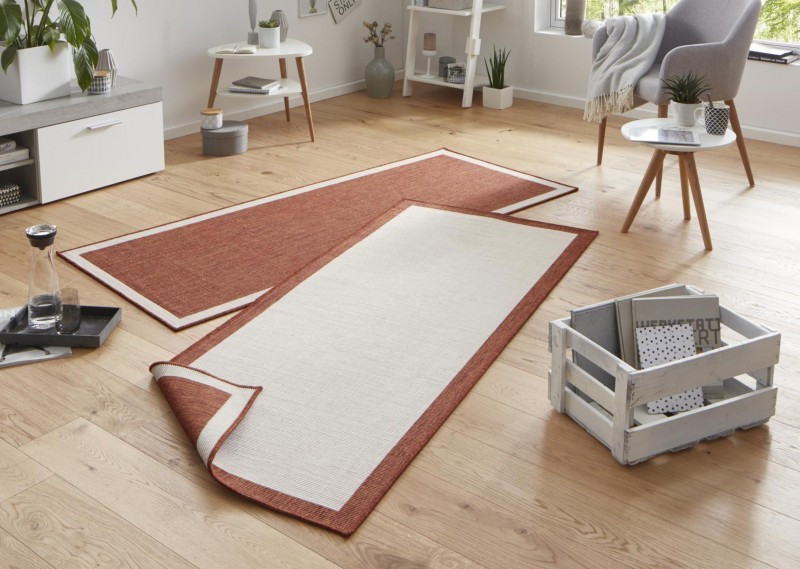 Kusový koberec Twin-Wendeteppiche 103106 creme terra – na ven i na doma č.3