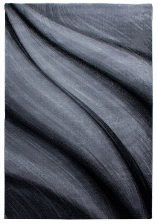 Kusový koberec Miami 6630 black č.1