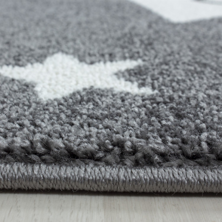 Dětský kusový koberec Kids 610 grey č.3