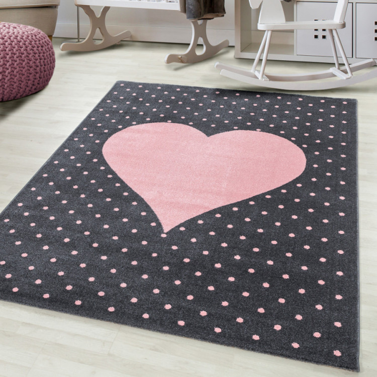 Dětský kusový koberec Bambi 830 pink č.2