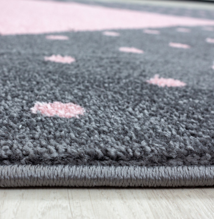 Dětský kusový koberec Bambi 830 pink č.4