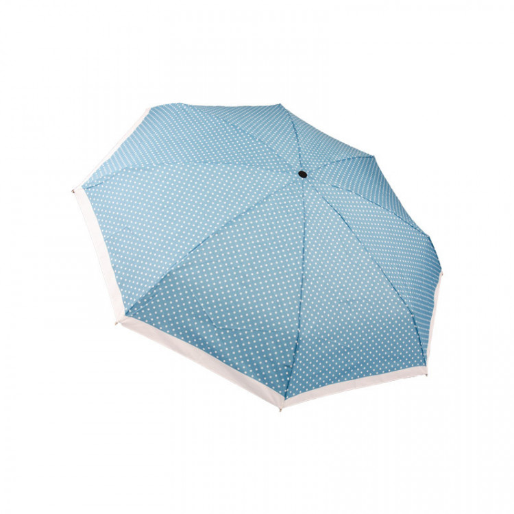 Deštník dámský mini skládací puntíkatý č.2