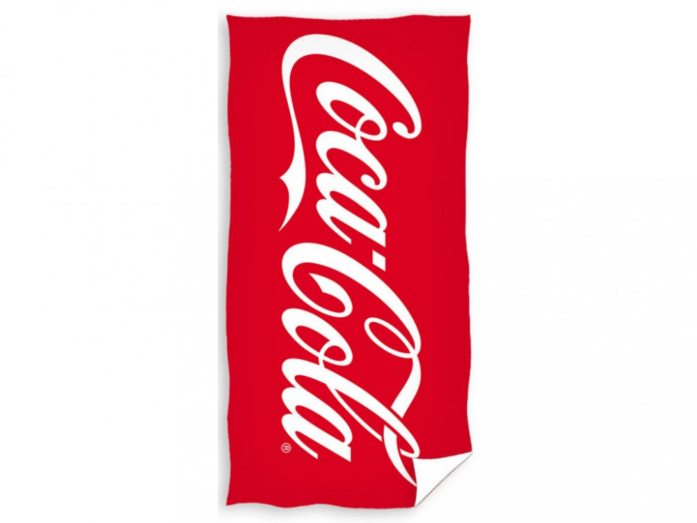 Plážová osuška Coca Cola 70x140 cm č.1