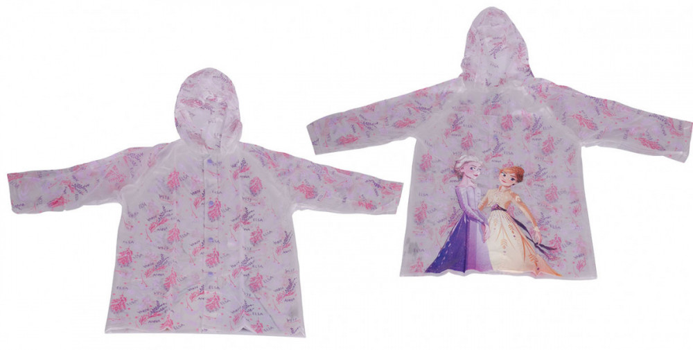 Dívčí pláštěnka Frozen fialová vel. 104-110 č.1