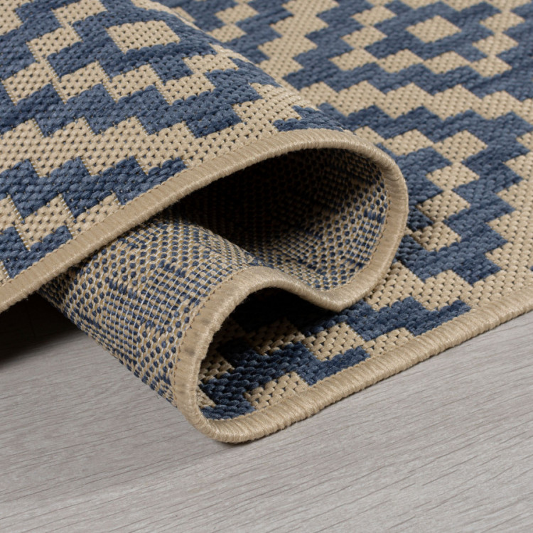 Kusový koberec Florence Alfresco Moretti Blue/Beige č.4