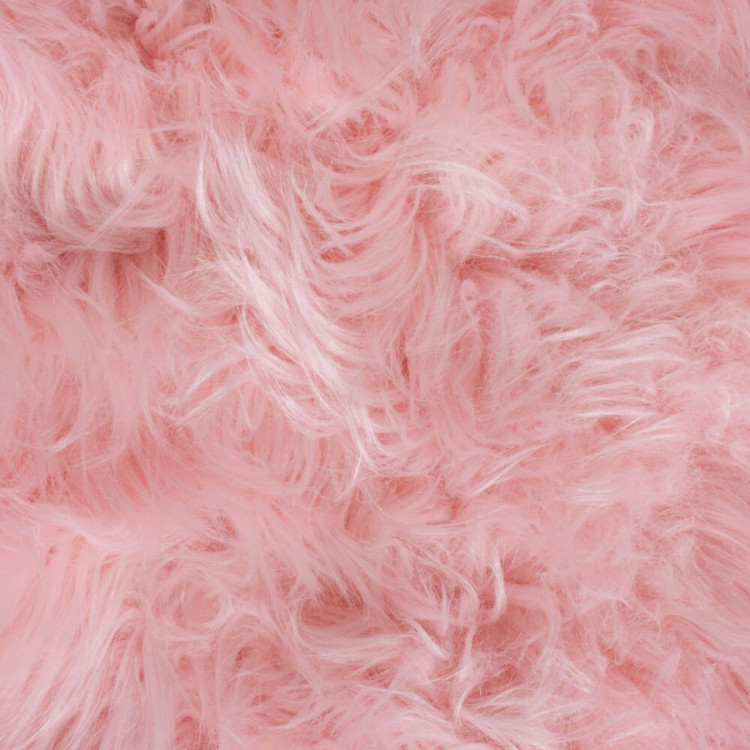 Kusový koberec Faux Fur Sheepskin Pink č.4