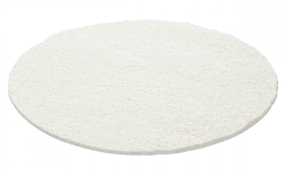 Kusový koberec Life Shaggy 1500 cream kruh č.1
