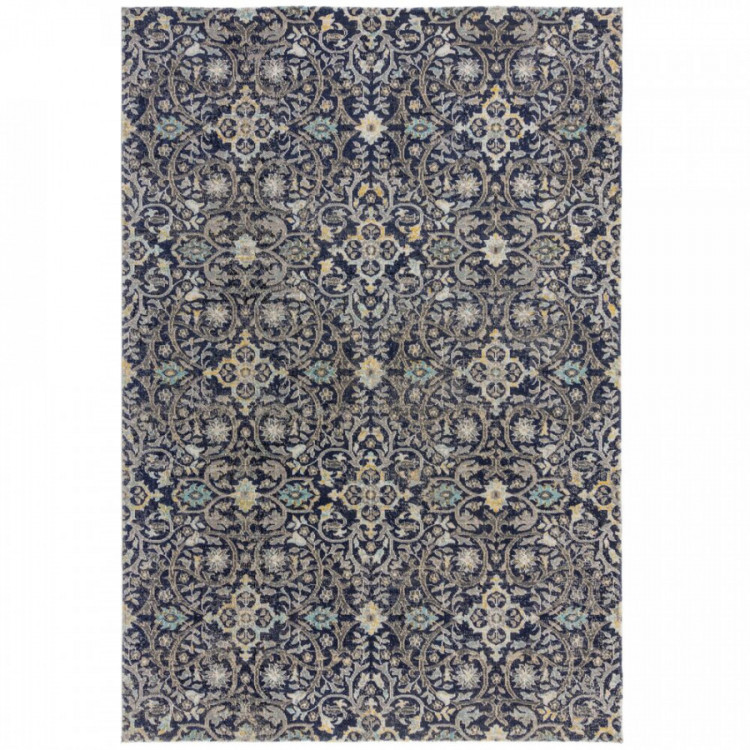 Kusový koberec Manor Daphne Blue/Multi – na ven i na doma č.1