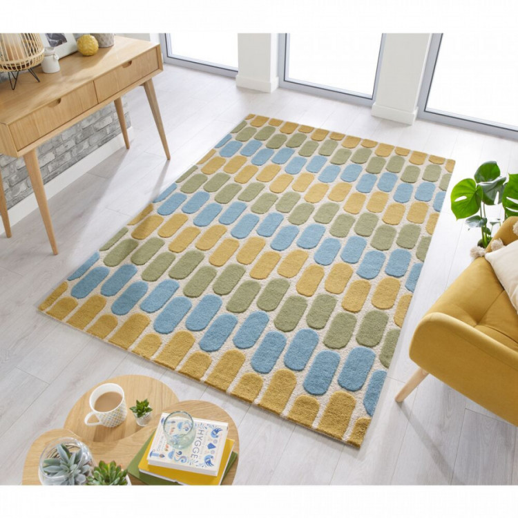 Kusový koberec Radiance Fossil Green č.2