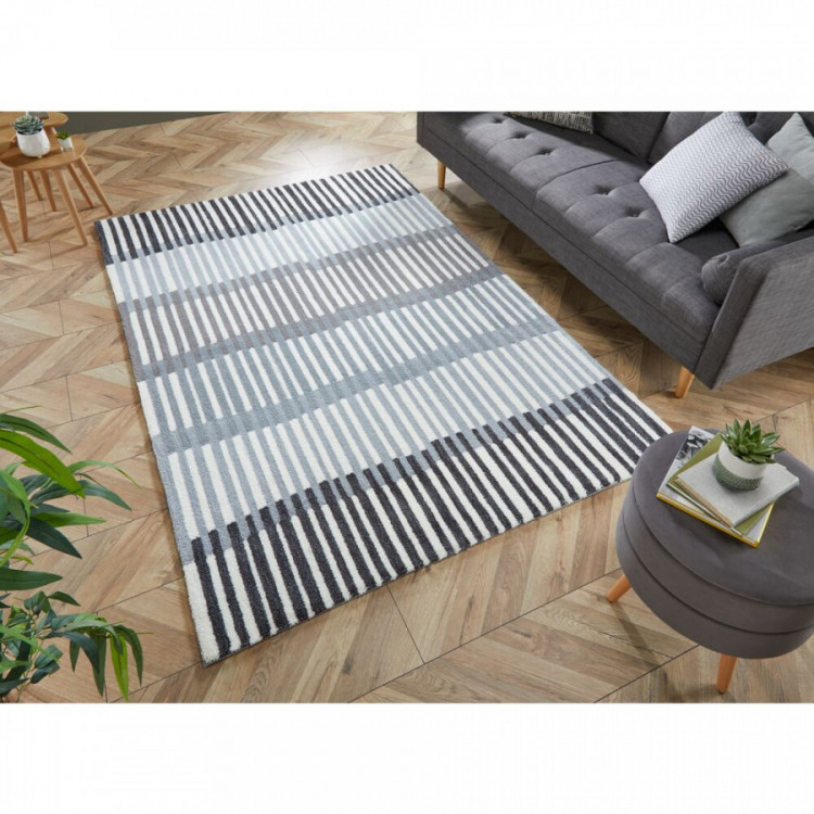 Kusový koberec Zest Linear Stripe Monochrome č.5