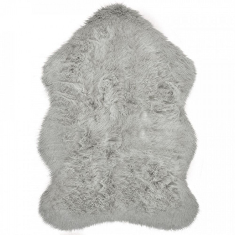 Kusový koberec Freja Faux Fur Copenhagen Smoke č.1