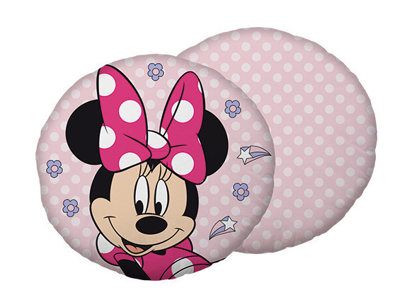 Dětský polštářek Minnie  Ø 40 cm č.1