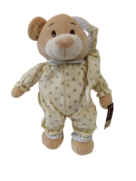 Plyšák Medvídek v pyžamu 38 cm č.1