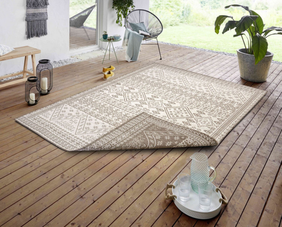 Kusový koberec Twin-Wendeteppiche 105515 Linen č.11