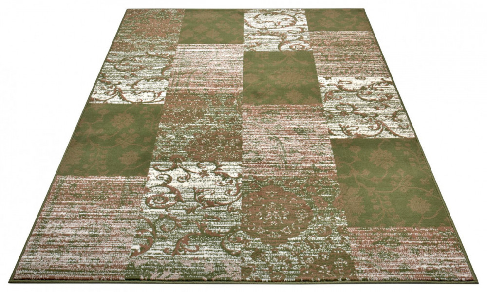 Kusový koberec Gloria 105521 Green Creme č.5