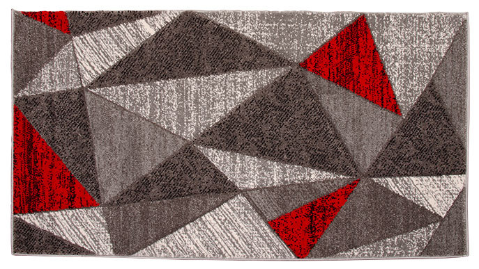 Kusový koberec  Rumba 80x150  červená č.1