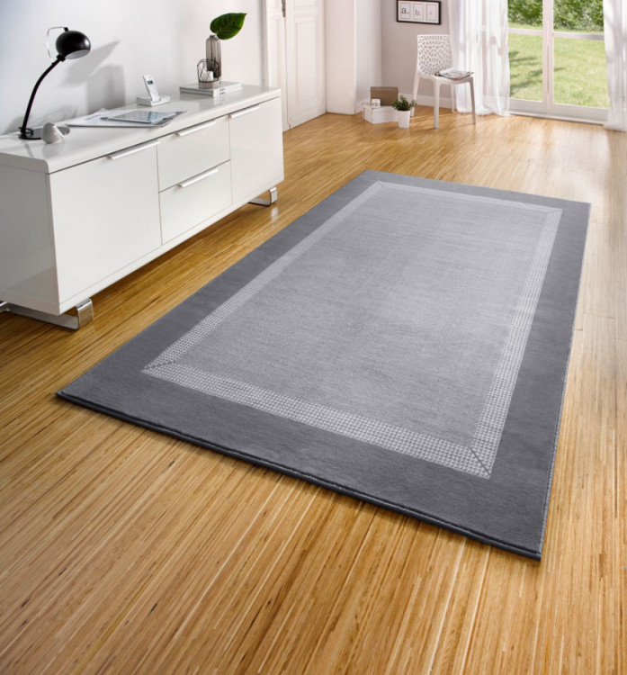 Kusový koberec Basic 105488 Light Grey č.6