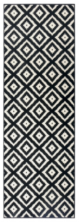 Kusový koberec Hamla 105477 Black Cream č.9