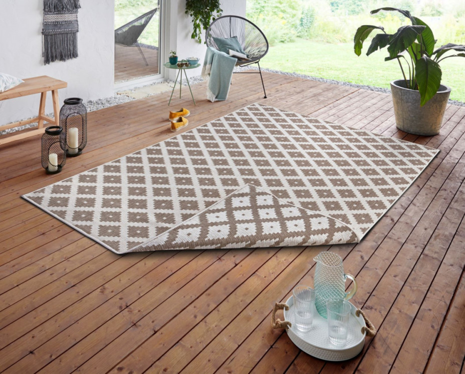 Kusový koberec Twin-Wendeteppiche 105465 Linen – na ven i na doma č.10