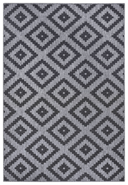 Kusový koberec Twin-Wendeteppiche 105466 Night Silver – na ven i na doma č.1