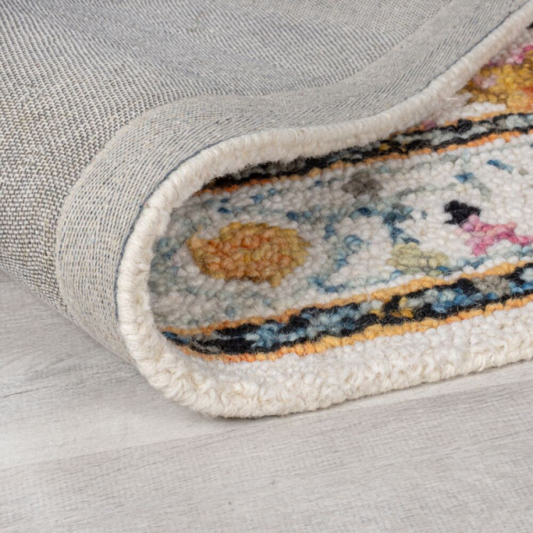 Kusový koberec Wool Loop Dahlia Yellow/Multi č.2
