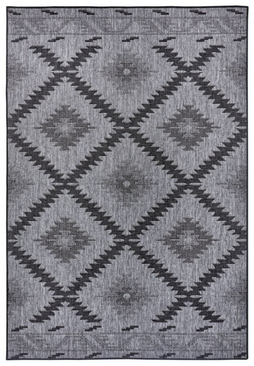 Kusový koberec Twin Supreme 105459 Malibu Night Silver – na ven i na doma č.1