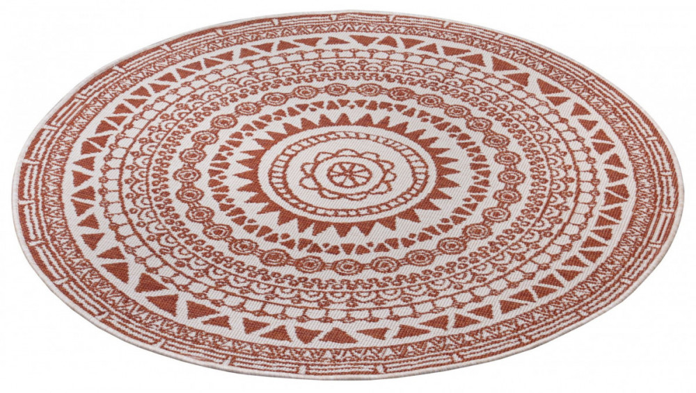 Kusový koberec Twin Supreme 105427 Coron Cayenne kruh – na ven i na doma č.5