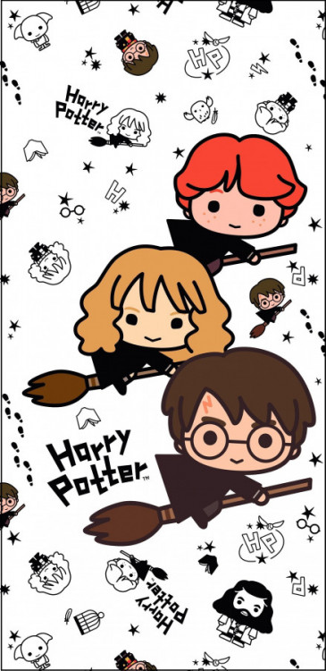 Dětská osuška Harry Potter anime 70x140 cm č.1