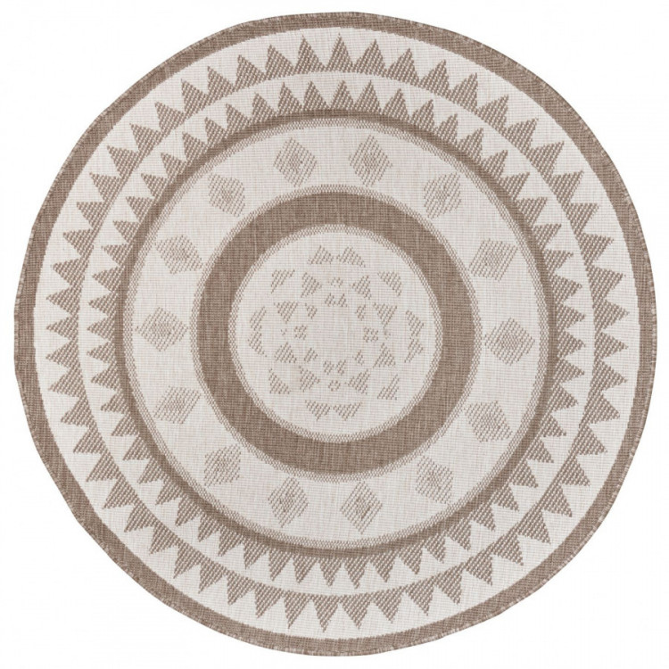 Kusový koberec Twin Supreme 105444 Jamaica Linen kruh – na ven i na doma č.1