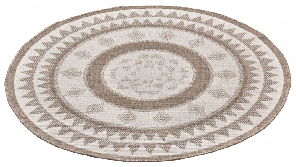 Kusový koberec Twin Supreme 105444 Jamaica Linen kruh – na ven i na doma č.5