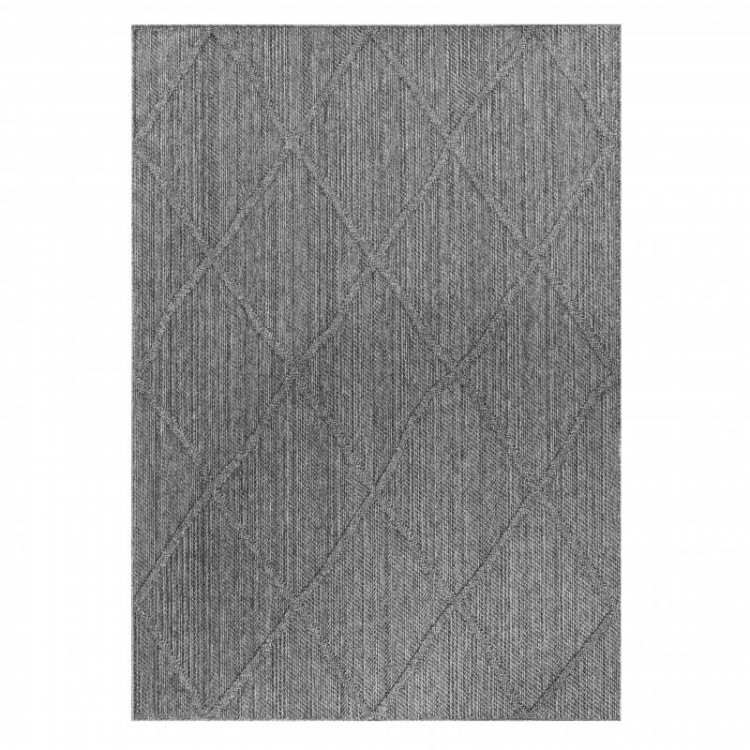 Kusový koberec Patara 4952 Grey – na ven i na doma č.1